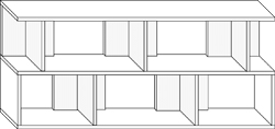 W_2540 shelving module